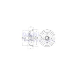 Tambour Delphi BF107