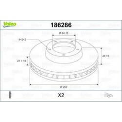 Jeu Disques Valeo 186286