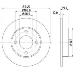 Jeu Disques Mintex MDC562