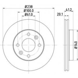 Jeu Disques Mintex MDC956