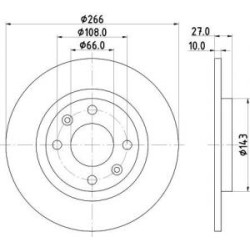 Jeu Disques Mintex MDC338