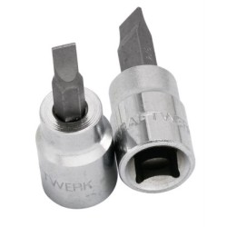 Douille-embout 3/8" vis à fente 5.5 mm