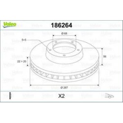 Jeu Disques Valeo 186264