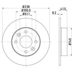 Jeu Disques Mintex MDC364