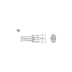 Sonde Lambda NGK 1887