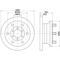 Jeu Disques Mintex MDC994