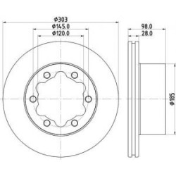 Jeu Disques Mintex MDC2840C