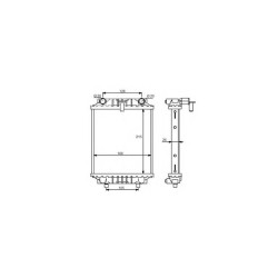 Radiateur Refroid. NRF 59125