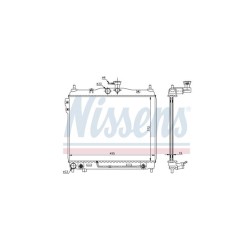 Radiateur Nissens 67496