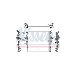 Radiateur Nissens 61989