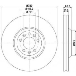 Jeu Disques Mintex MDC1690