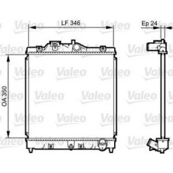 Rad. refroid Valeo 731434