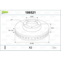 Jeu Disques Valeo 186521