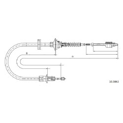 Cable divers Cabor 10.3862