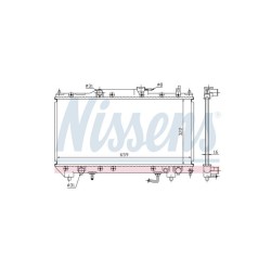 Radiateur Nissens 64782A