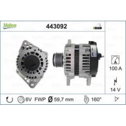 Alternateur Valeo 443092