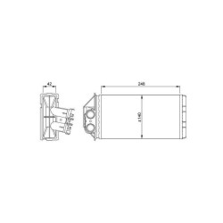 Radiateur Chauff. NRF 53561