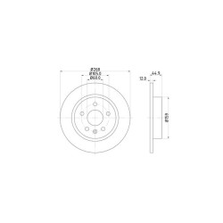 Lot de 2 Disque (x1) TEXTAR 92205503