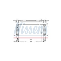 Radiateur Nissens 65535A