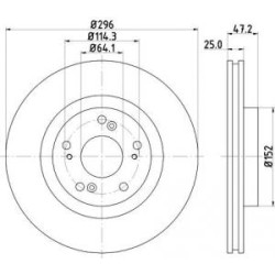 Jeu Disques Mintex MDC2122