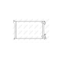 Radiateur Refroid. NRF 58251