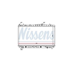 Radiateur Nissens 61634