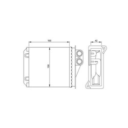 Radiateur Chauff. NRF 54236