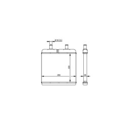 Radiateur Chauff. NRF 54214