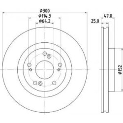 Jeu Disques Mintex MDC2302