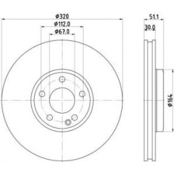 Jeu Disques Mintex MDC2548