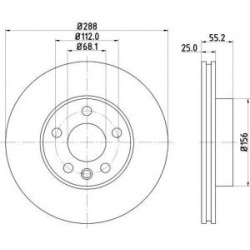 Jeu Disques Mintex MDC1017