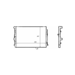 Radiateur Refroid. NRF 58392