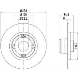 Jeu Disques Mintex MDC1012