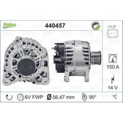 Alternateur Valeo 440457