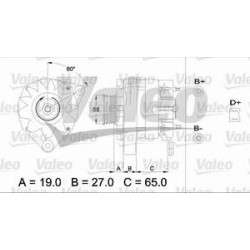 Alternateur Valeo 436253