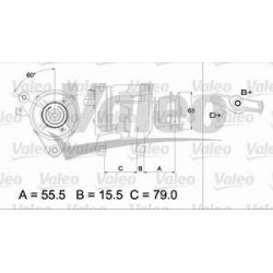 Alternateur Valeo 437218