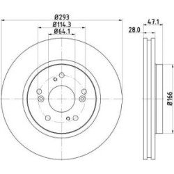 Jeu Disques Mintex MDC2104C