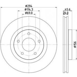 Jeu Disques Mintex MDC2101