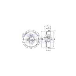 Tambour Delphi BF310