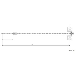 Cable de freins Cabor 451.10