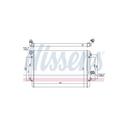 Radiateur Nissens 692809