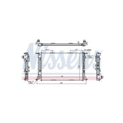 Radiateur Nissens 60319