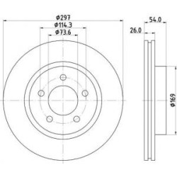 Jeu Disques Mintex MDC2255