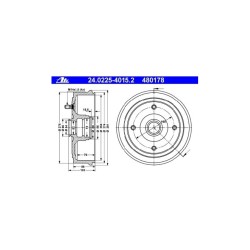 Tambour ATE 480178