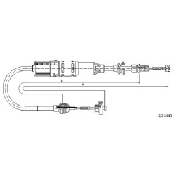 Cable divers Cabor 10.3445