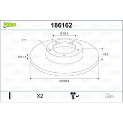 Jeu Disques Valeo 186162