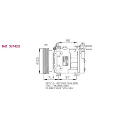 Compresseur NRF 32742G