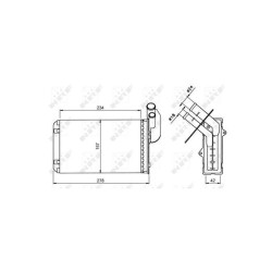 Radiateur Chauff. NRF 58836