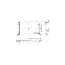 Radiateur Refroid. NRF 50514