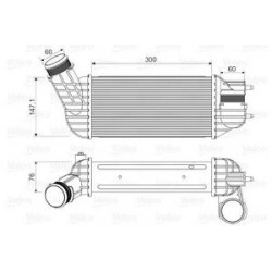 Rad. Turbo/air Valeo 818345